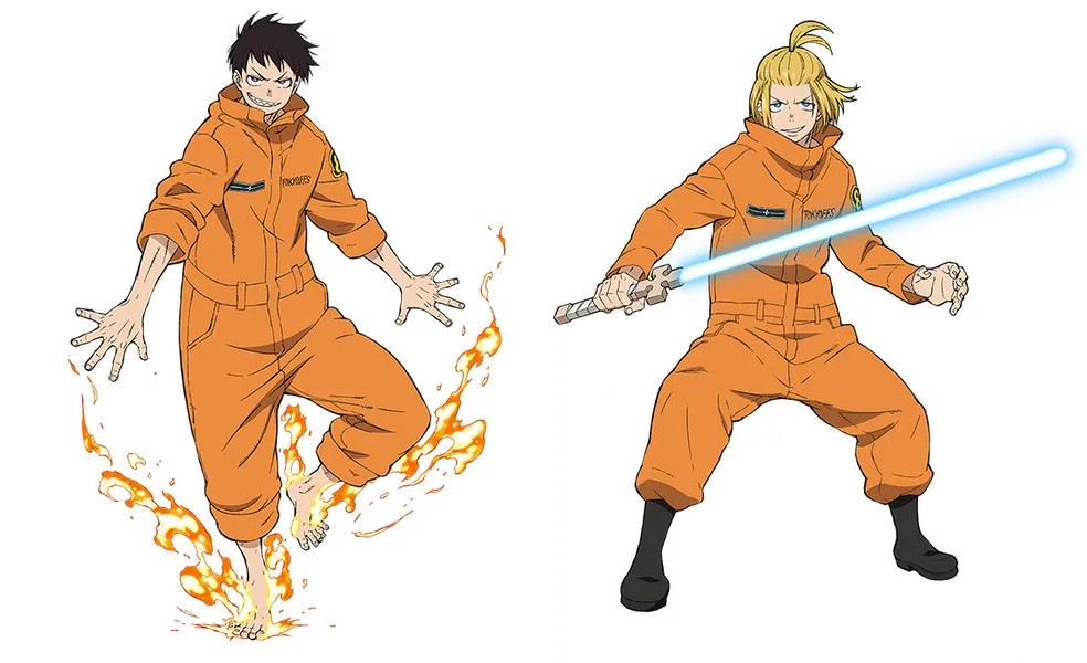 Fire Force personaggi 01 Fire Force personaggi 01